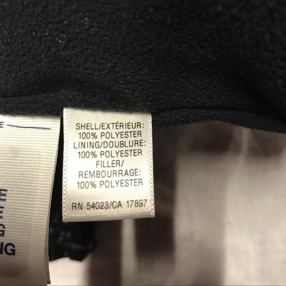 Old Navy Quilted Puffer Vest Knit Mock Turtleneck Shiny Black Size Small - Picture 5 of 10